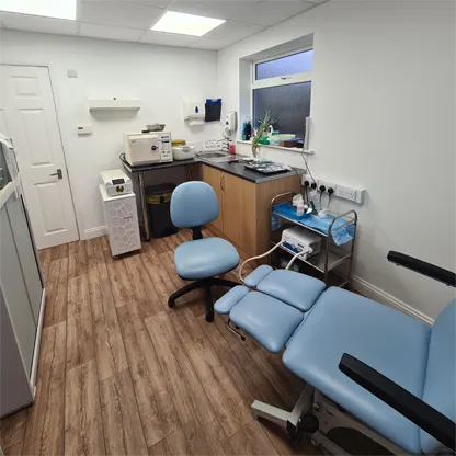 inside the plymouth podiatry clinic
