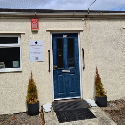 Colebrook Clinic - Plymouth podiatry - front entrance